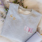 Love More Embroidered Sweatshirt