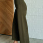 Magic Wide Leg Crop Pants in Olive