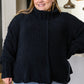 Maureen Long Sleeve Solid Knit Sweater