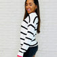 Much to My Relief Striped Sweater