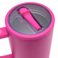 No Spill 40oz Tumbler in Hot Pink