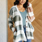 Ombre Feelings Striped Cardigan