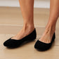 On Your Toes Ballet Flats in Black