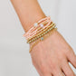 Rose & Radiance Bracelet Set in Pink and Gold