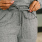 Seasonal Snooze Top and Bottom Set in Black