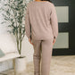 Seasonal Snooze Top and Bottom Set in Brown