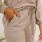 Seasonal Snooze Top and Bottom Set in Brown