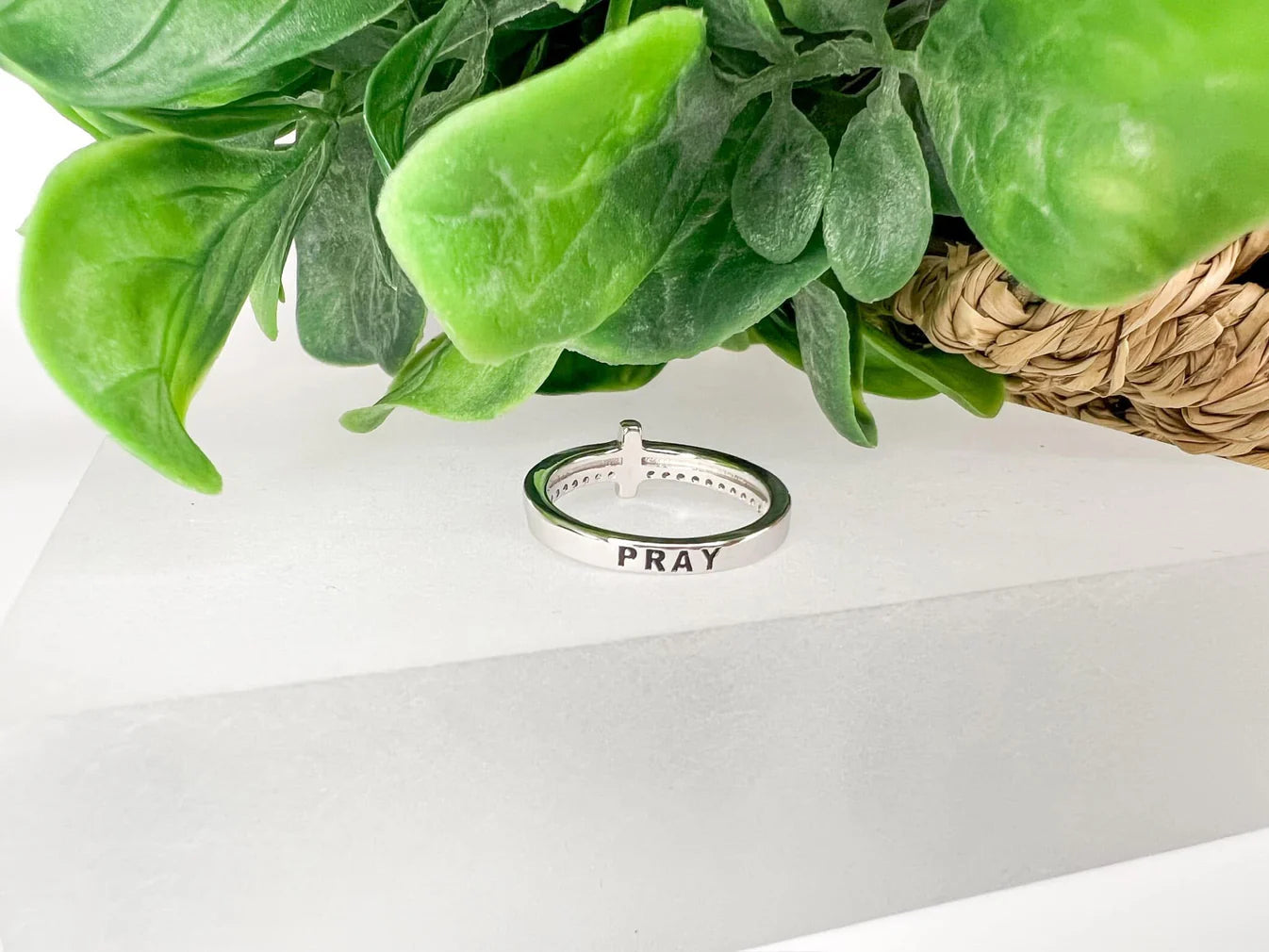 Sterling Cross Ring