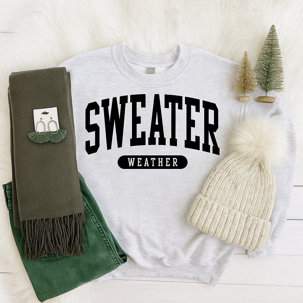 Weekend Only Deal:Sweater Weather Crew