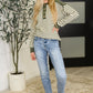 Timeless Lines Contrast Henley Top