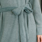 Travel Plush Knit Dress in Soft Teal