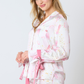 Satin Champagne Long Sleeve Pajama Top