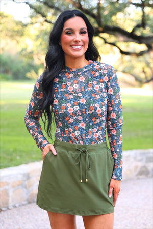 Kate Mesh Top — Gwen Floral