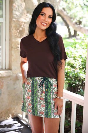 Paisley Manor Skort